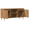 vidaXL TV Cabinet Artisan oak Engineered wood 40.2 x 13.8 x 19.7 in