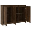 vidaXL Sideboard Smoked Oak Engineered Wood Standard Sideboard
