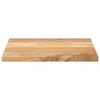 vidaXL Table Top 23.6"x19.7"x1" Rectangular Solid Wood Mango