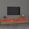 vidaXL TV Cabinet Sonoma Oak Engineered Wood TV Cabinet Rectangular