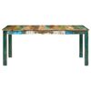 vidaXL Dining Table Multicolor