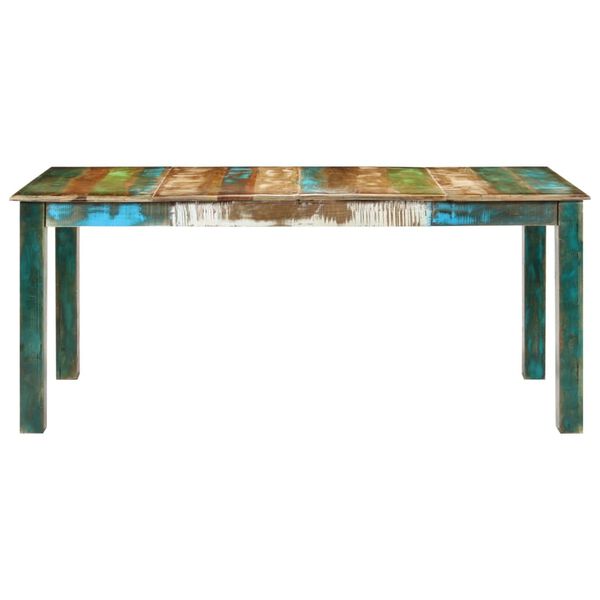 vidaXL Dining Table Multicolor
