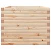vidaXL Garden Planter Natural wood Solid pine wood Medium Garden Planter