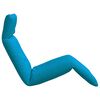 vidaXL Folding Sun lounger Light Blue 68.9x21.3x3.3" Oxford Fabric