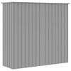 vidaXL Bird Cage Grey Galvanized Steel Large Durable Bird Cage