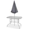 vidaXL Outdoor Dining Set Grey