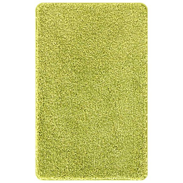 vidaXL Anti-slip Bath Mat Set 3 pcs Green PP