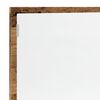 vidaXL Bathroom Mirror Old wood Engineered wood, glass 39.4 x 14.6 in