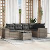 vidaXL Garden Sofa Set Light grey