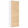 vidaXL Storage Cabinet White Engineered Wood Tall Storage Cabinet