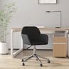 vidaXL Office Chair Black Fabric (100% polyester), metal, plywood