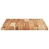 vidaXL Table Top Natural wood color Solid acacia wood Medium Durable