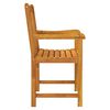 vidaXL Garden Chair Set of 2 Natural Wood Solid Acacia wood Durable