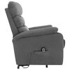 vidaXL Stand Up Massage Chair Light Grey