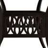 vidaXL Bistro Set Bronze Cast Aluminum Standard Durable Bistro Set