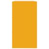 vidaXL Sideboard Mustard Yellow Cold-rolled Steel Medium Sideboard