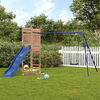 vidaXL Outdoor Playset Blue Solid Douglas Fir wood, Polypropylene Large