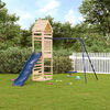 vidaXL Outdoor Playset Pine Solid pine wood Large Durable