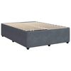 vidaXL Bed Frame Dark Grey
