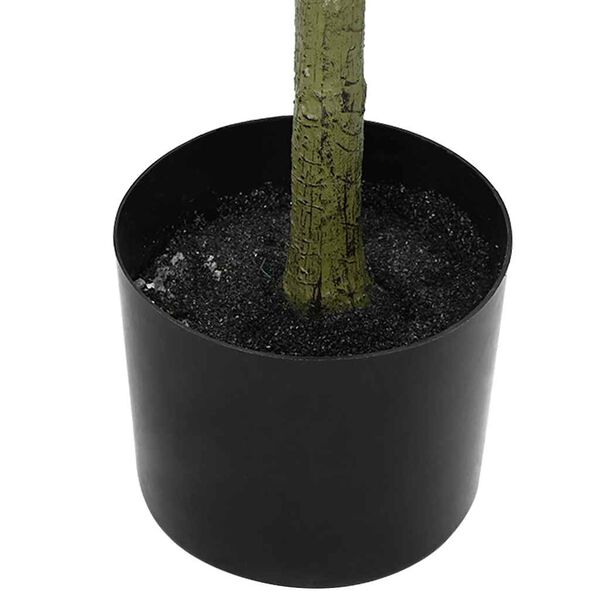 vidaXL Artificial Olive Tree Green Polyethylene trunk, fiber leaves Medium