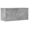 vidaXL Storage Box Concrete Grey Engineered Wood Large Storage Box