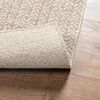 vidaXL Rug Cream 100% Polypropylene 78.7 x 114.2 in