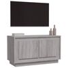 vidaXL TV Cabinet Grey sonoma Engineered wood Standard TV Cabinet