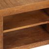 vidaXL TV Stand Brown Solid Mango Wood 47.2 in W x 11.8 in D x 15.7 in H