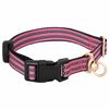 vidaXL Dog Harness Pink Polyester M Adjustable Dog Harness