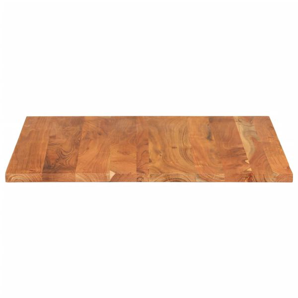 vidaXL Table Top 35.4"x35.4"x1" Square Solid Wood Acacia