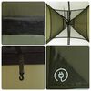 vidaXL Family Tent Dome 6-Person Olive Green Waterproof