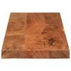 vidaXL Table Top Natural Acacia Wood Solid Acacia Wood 43.3 x 11.8 in