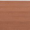 vidaXL Fence Panel Set Brown 275.2"x73.2" WPC