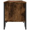 vidaXL TV Cabinet Smoked Oak Engineered wood and metal Large TV Cabinet