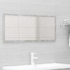 vidaXL Bathroom Furniture Set Concrete Grey Engineered Wood
