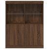 vidaXL Sideboard Brown oak Engineered wood Medium Sideboard