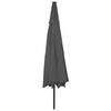 vidaXL Garden Parasol Anthracite Fabric (100% polyester), metal Large