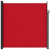 vidaXL Retractable Side Awning Red