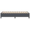 vidaXL Platform Bed Frame Dark Grey 35.43 x 74.80 in Fabric