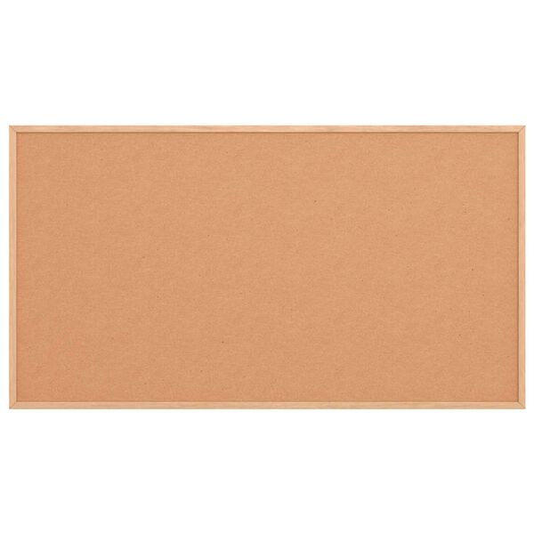 vidaXL Cork Board with Solid Pine Wood Frame 39.4x21.7"