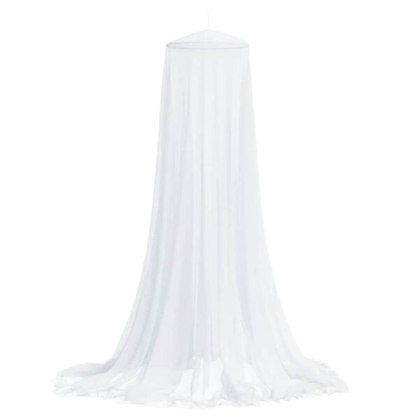 vidaXL Mosquito Net for Bed 220 Mesh White 56x56 x 86.6 "