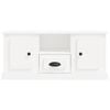 vidaXL TV Cabinet White Engineered wood Standard TV Cabinet
