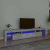 vidaXL TV Cabinet Concrete Grey Engineered Wood Large TV Cabinet