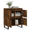 vidaXL Sideboard Smoked oak Engineered wood Small Sideboard