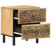 vidaXL Bedside Cabinet 15.7"x13"x18.1" Solid Wood Mango