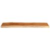 vidaXL Table Top Natural Wood Solid Acacia Wood 47.2 x 15.7 in Durable
