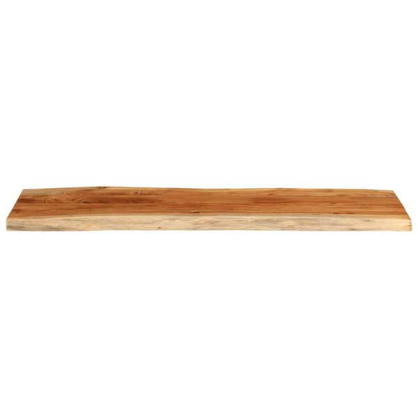 vidaXL Table Top Natural Wood Solid Acacia Wood 47.2 x 15.7 in Durable