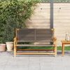 vidaXL Garden Furniture Gray 78 x 122 x 73cm Solid Acacia wood