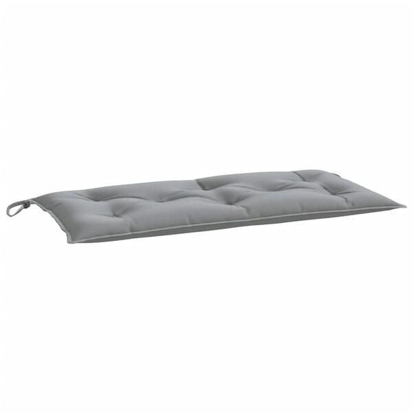 vidaXL Garden Bench Cushion Grey Oxford fabric Medium