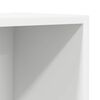 vidaXL TV Cabinet White Engineered Wood Medium Wall Mounting